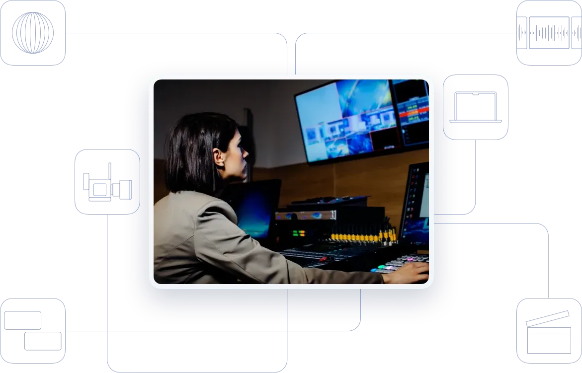 News production workflow on Storj
