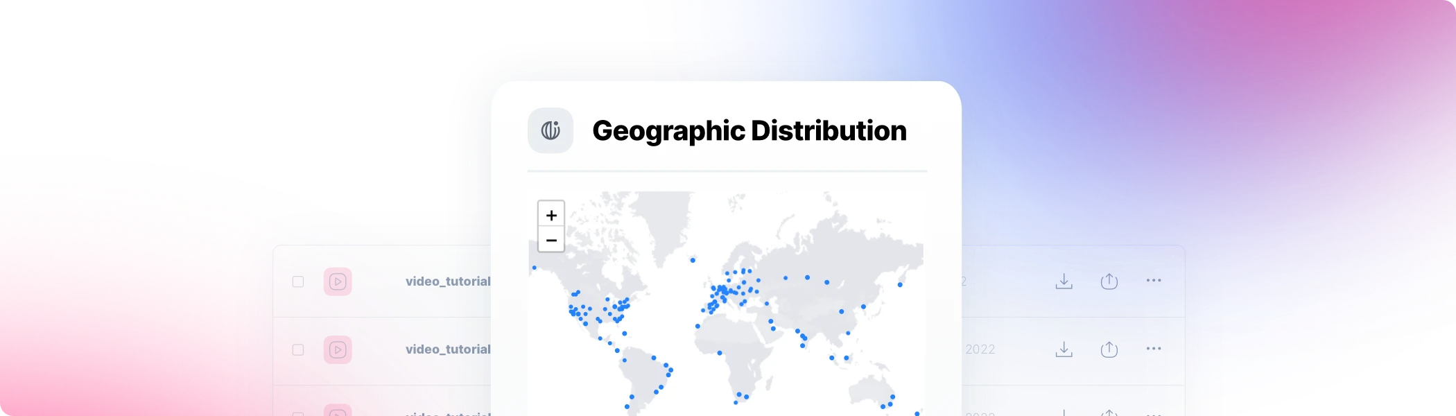 The Storj dashboard